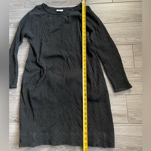Pure Jill by J Jill black long sleeve textured dress with pocket details, XS••• - Picture 13 of 13